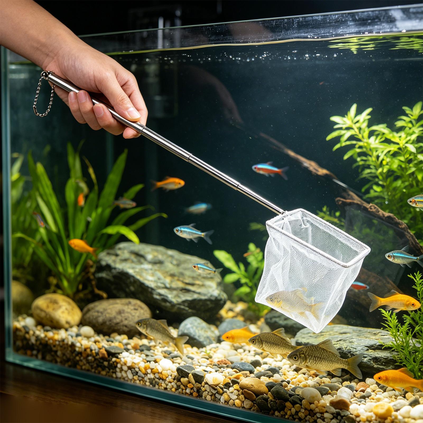 2pcs Small Fish Net Telescopic - Aquarium Fishland のレビューと価格