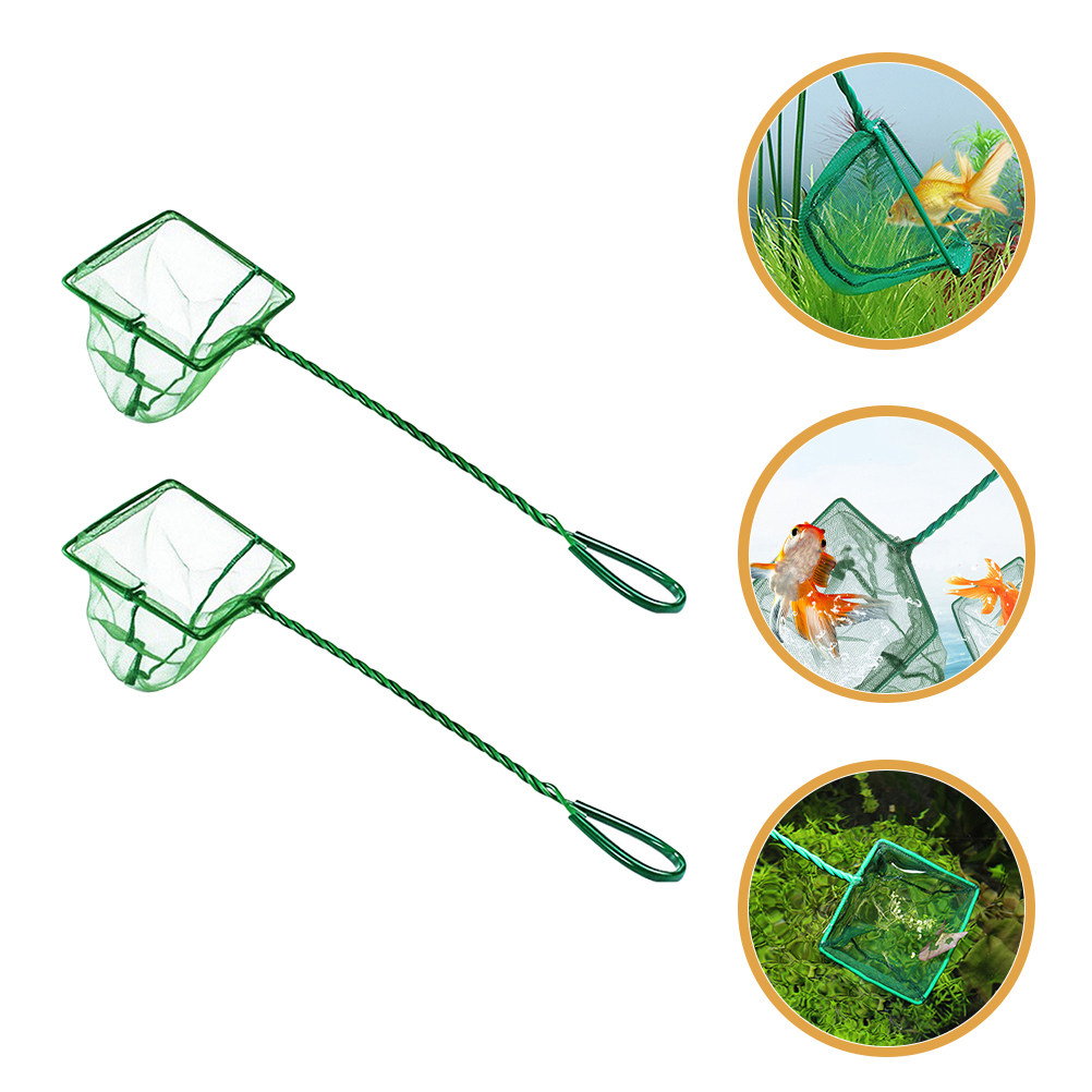 2Pcs Portable Fish Net Aquariu - Aquarium Fishland のレビューと価格