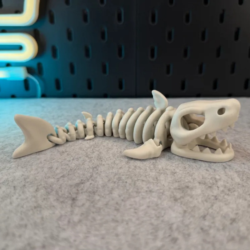 17cm Shark Skeleton In Water A - Aquarium Fish Shark のレビューと価格