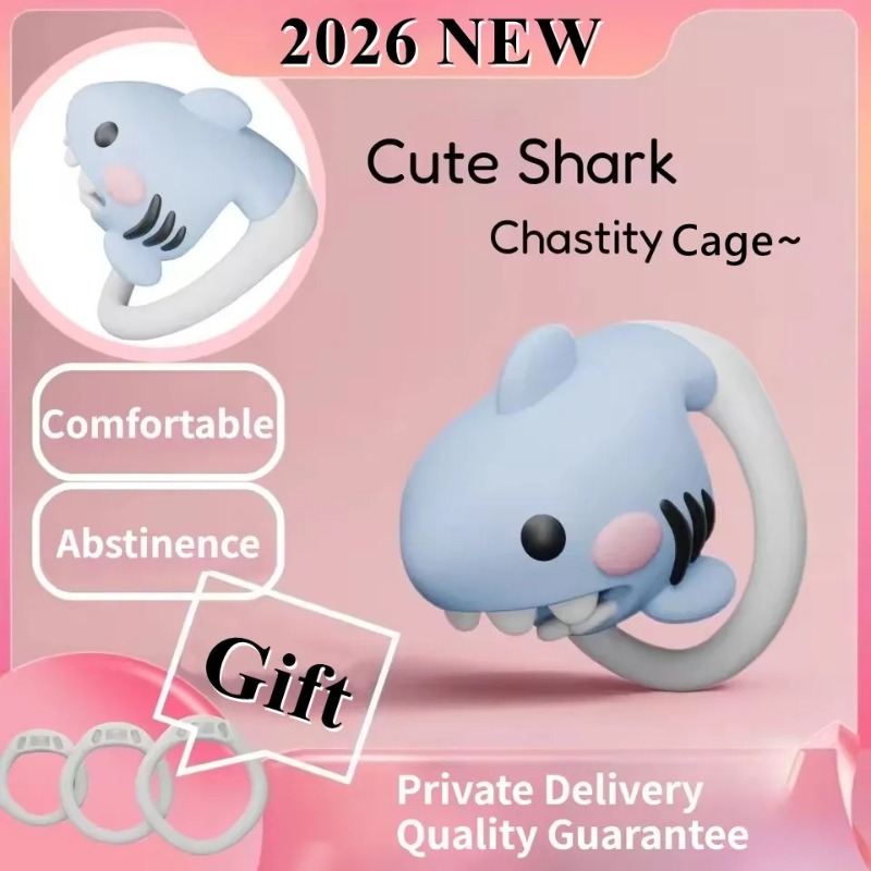 Shark-Shaped Male Chastity Cag - Aquarium Fish Shark のレビューと価格