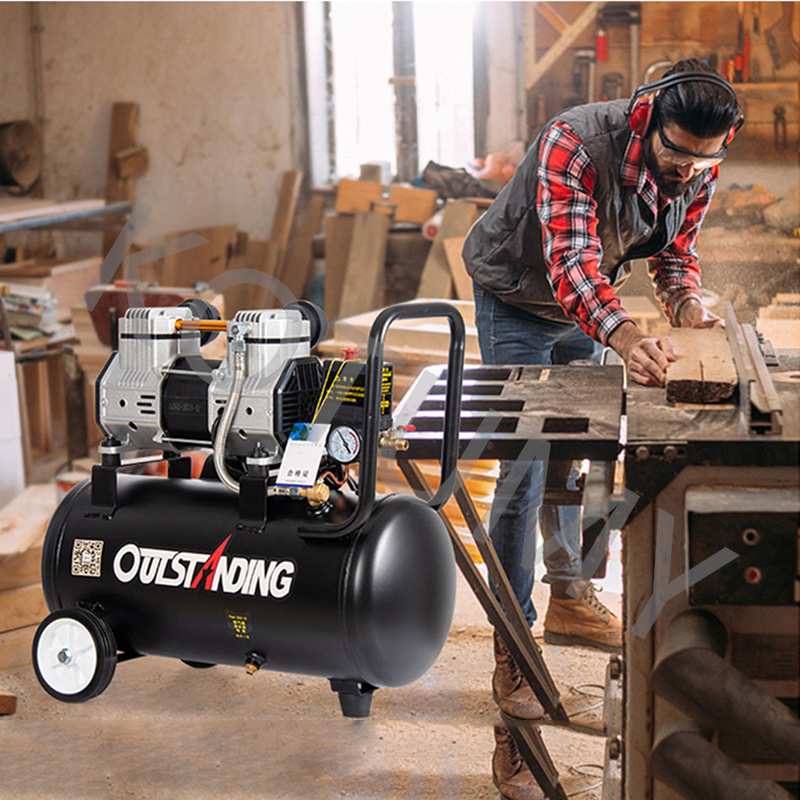 220V Small Air Compressor Oil- - Air Pump Silent のレビューと価格