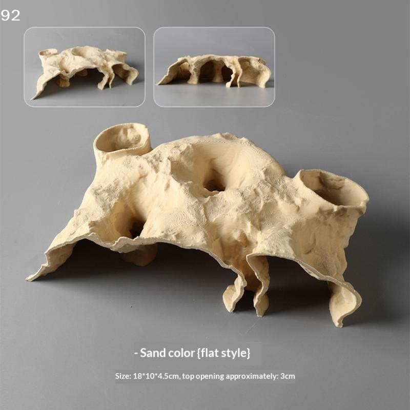 3D Printed Natural Curve Cave: - Aquarium Fish Hide のレビューと価格