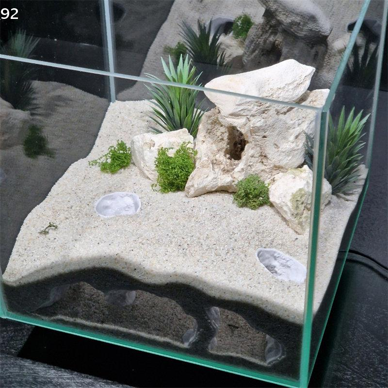 3D Printed Natural Curve Cave: - Aquarium Fish Hide のレビューと価格