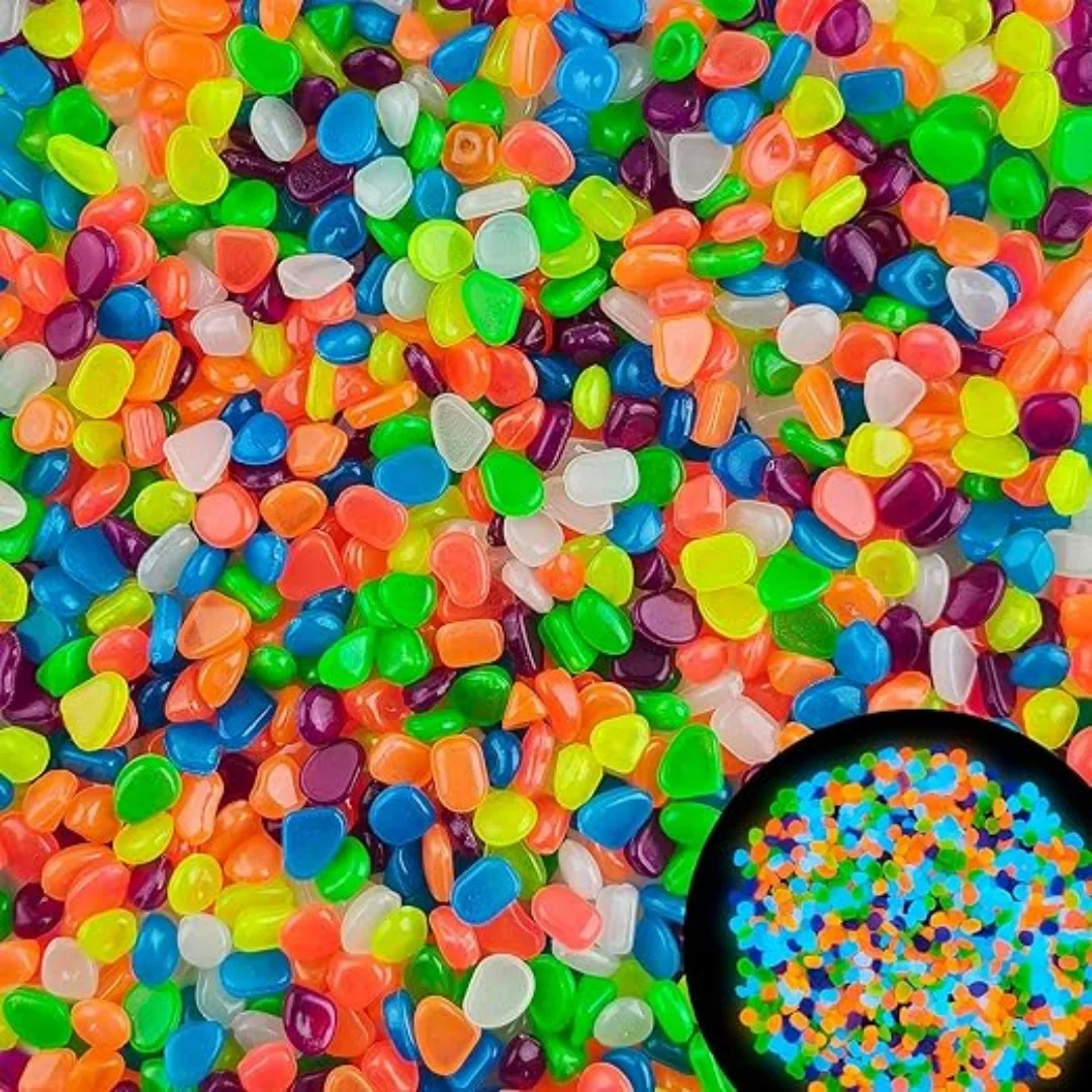 500Pcs Glow in The Dark Garden - Aquarium Fish Saltwater のレビューと価格