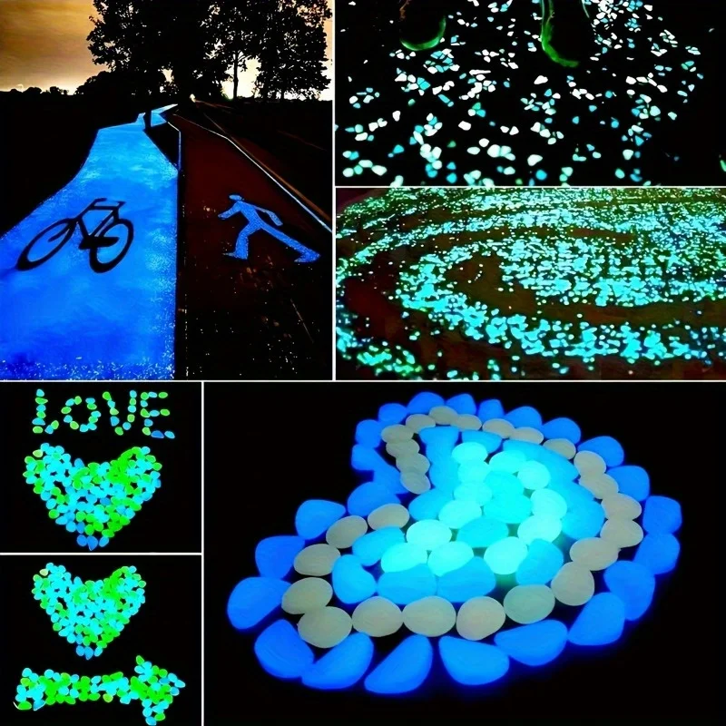500Pcs Glow in The Dark Garden - Aquarium Fish Saltwater のレビューと価格