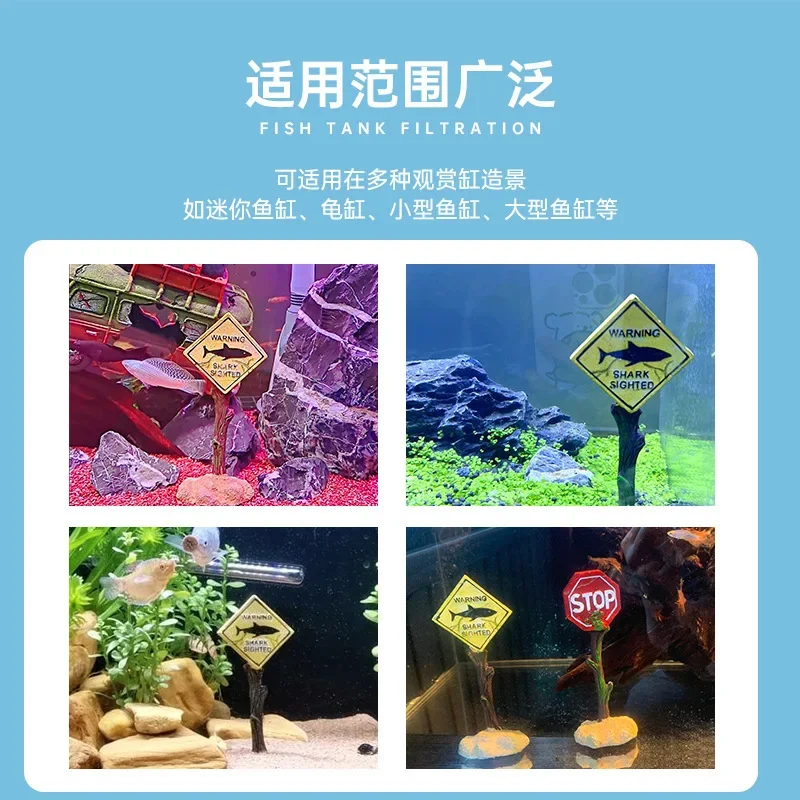 Resin Aquarium Decorative Orna - Aquarium Fish Shark のレビューと価格